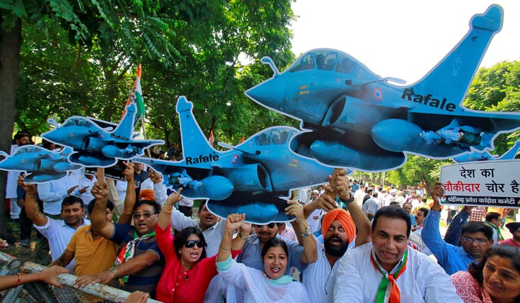 Rafale protest