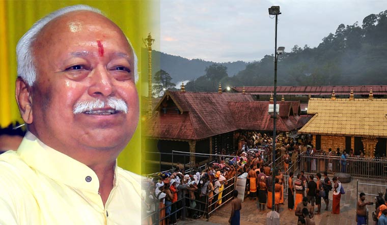 Mohan Bhagwat said the SC verdict has not taken into consideration the nature and premise of the tradition.