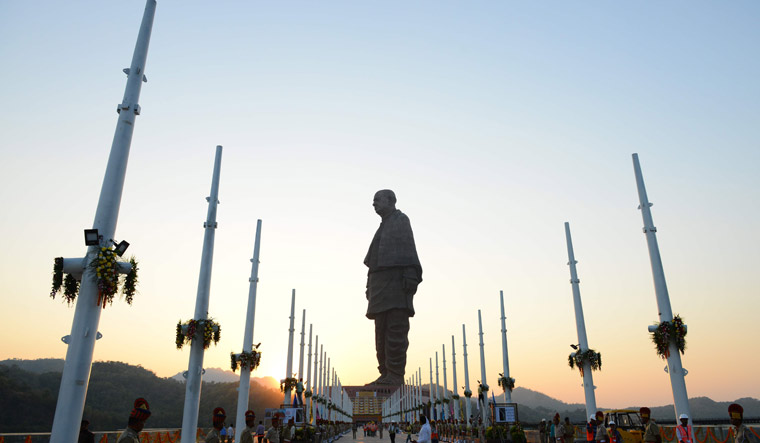 Statue of Unity at Kevadia in Gujarat | AFP