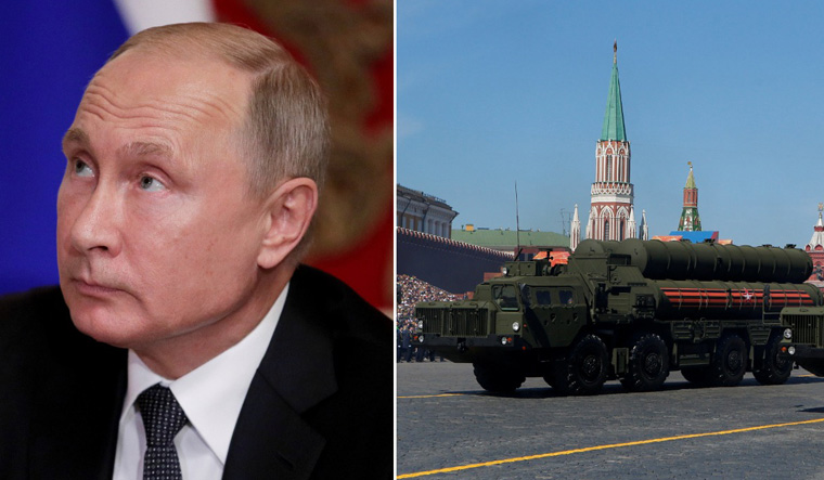 Putin S-400 collage Reuters