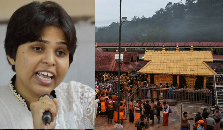 Trupti said she would visit the Sabarimala temple along with a delegation of other six women