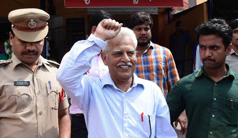 Varavara Rao taken into custody by Pune police