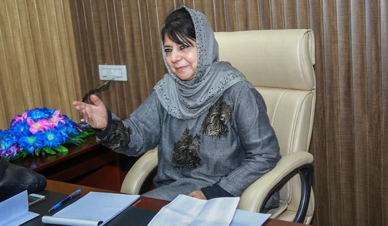 Former chief minister Mehbooba Mufti | PTI