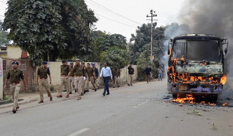 Violence in Allahabad
