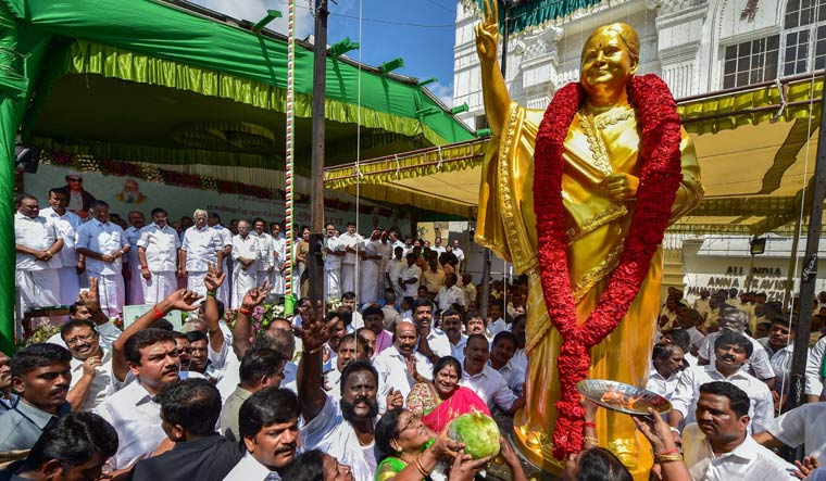 Jayalalithaa statue | PTI