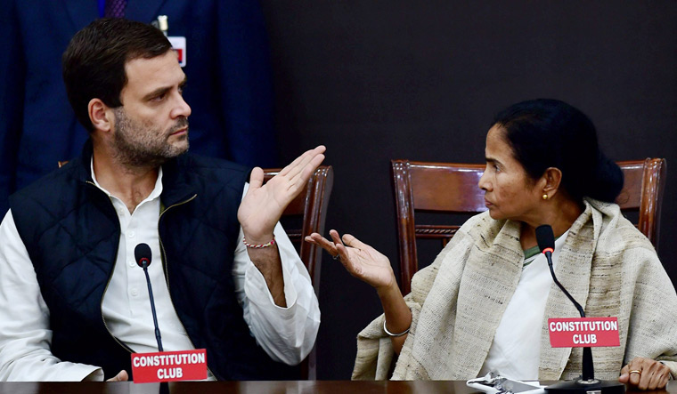 Rahul with Mamata