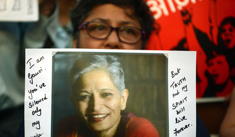 INDIA-CRIME-MEDIA, Gauri Lankesh murder