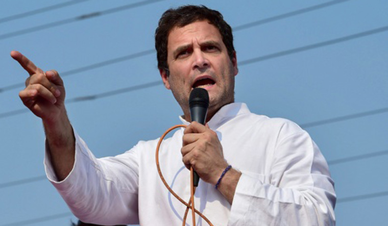 congress chief rahul gandhi speak