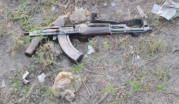 An AK-47 and a smooth-bore breech loading (SBBL) gun were also confiscated from the spot | ANI