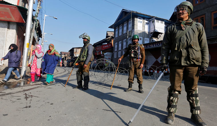 Kashmir police rep reuters