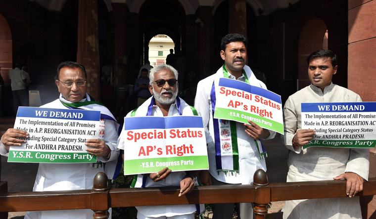 Bandh in Andhra Pradesh over special status