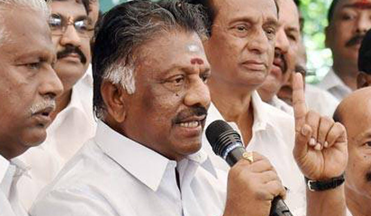 The MLAs had voted against the whip order directing to elect Palanisamy as the CM