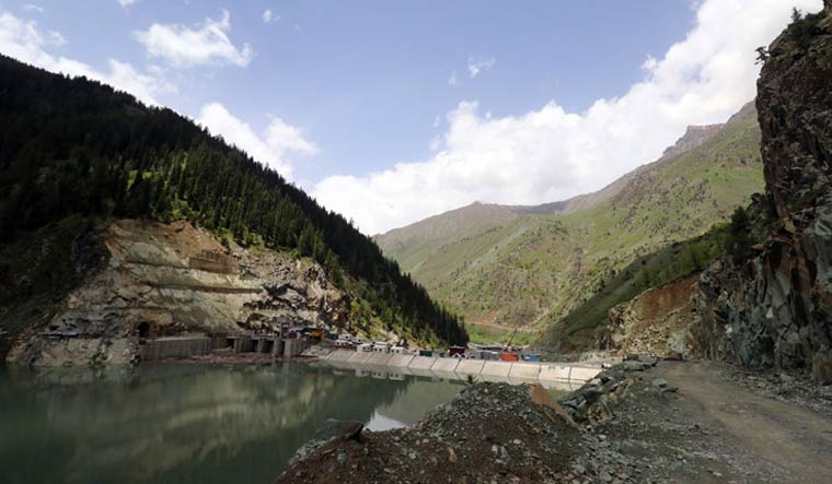 Modi dedicated the Kishanganga Hydropower project to the nation last week. A view of the dam at Gurez | Umer Asif