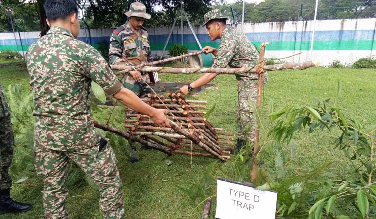 The joint military exercise, titled “Harimau Shakti,” is being held in Malaysia from April 30 to May 13