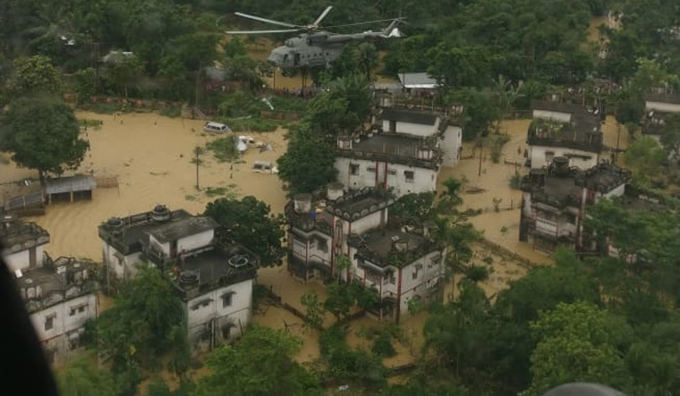 Tripura flood relief