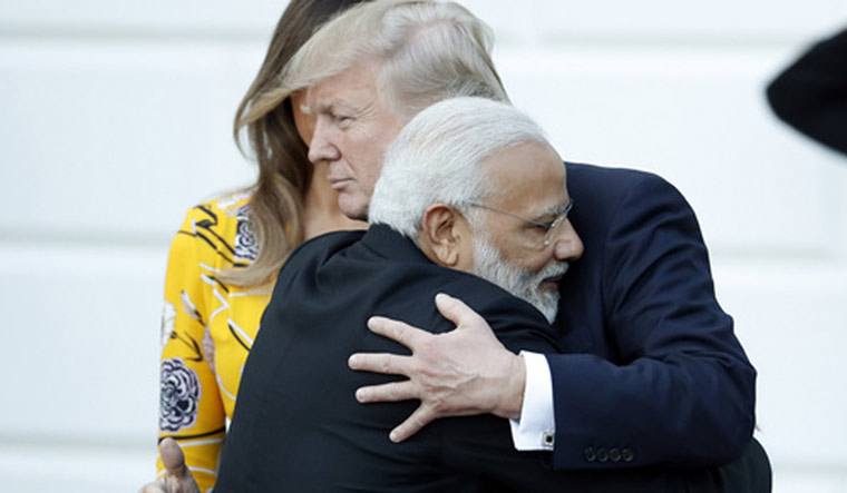 Prime Minister Narendra Modi and US President Donald Trump 