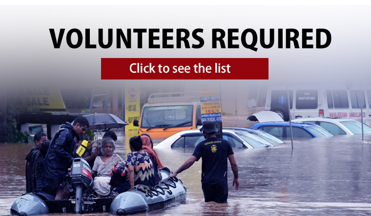 Kerala Flood: Volunteering; Where you can help