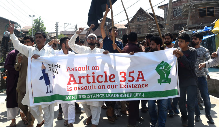 Article 35A protest