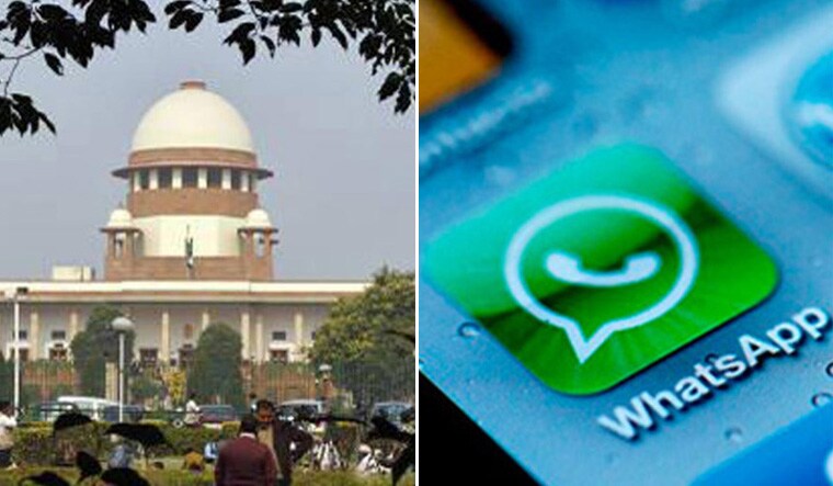 The SC bench said that a trial being conducted through WhatsApp cannot be allowed | Reuters 