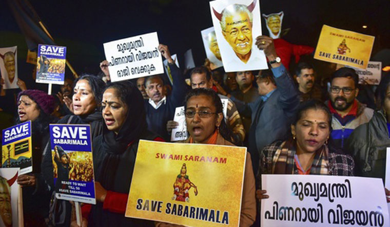sabarimala-protest