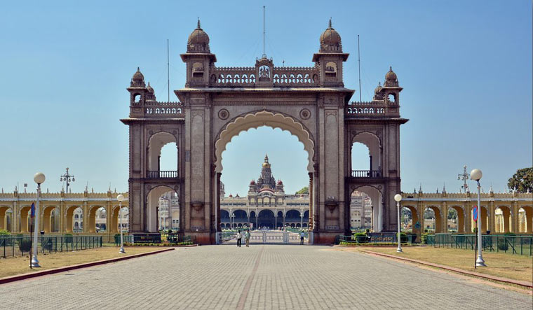 A view of Mysuru Palace | Image source: Mysore.nic.in