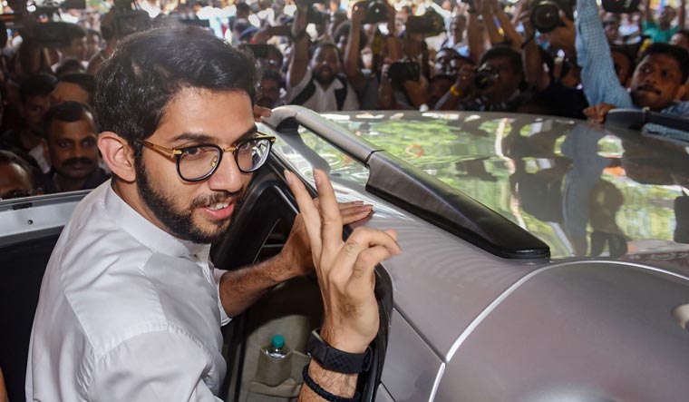 Yuva Sena chief and newly elected MLA Aaditya Thackeray | PTI