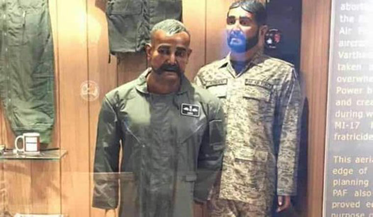 IAF pilot Abhinandan's mannequin displayed in Pakistan Air Force war museum