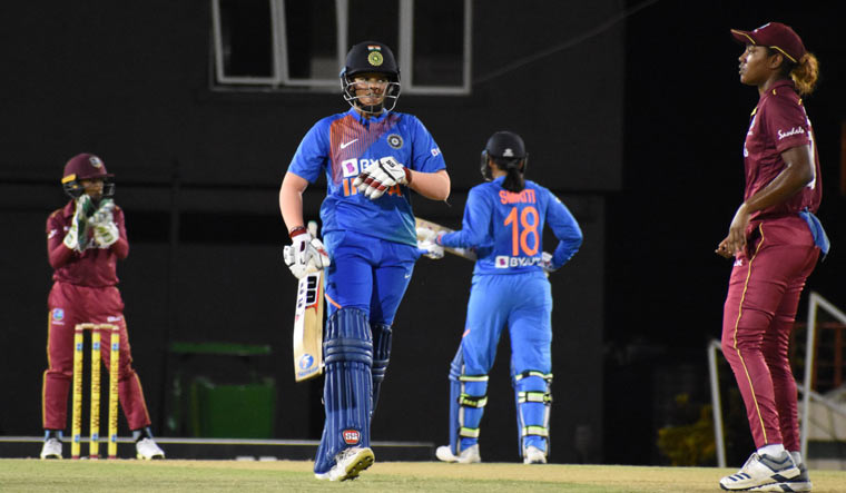 Shafali, Smriti secure India's 84-run win over West Indies in first T20I