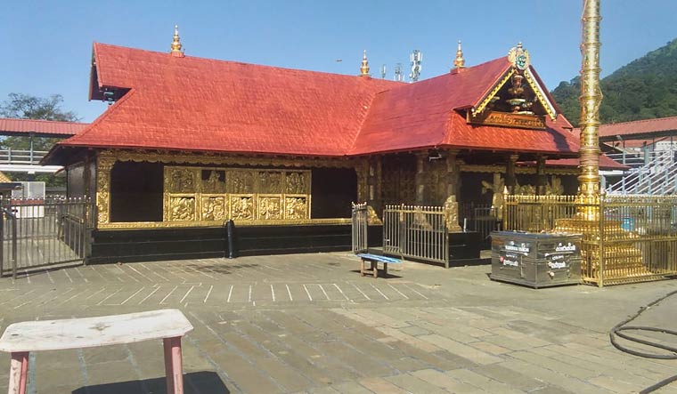 Lord Ayyappa temple at Sabarimala | PTI
