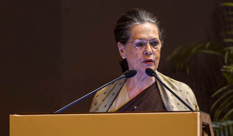 Inconsistent and defective policies have seen exports shrink at a time when India could have been a big beneficiary of the global trade wars, says Sonia Gandhi | PTI