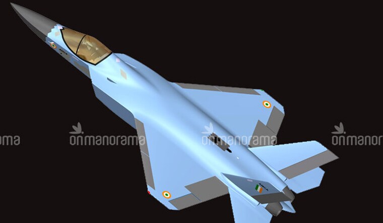 A model of the Advanced Medium Combat Aircraft | Via onmanorama