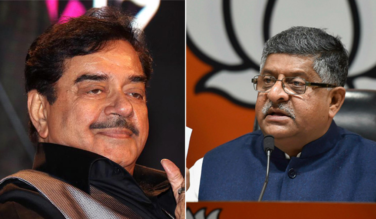 BJP likely to replace Shatrughan Sinha with Ravi Shankar Prasad for Patna Sahib