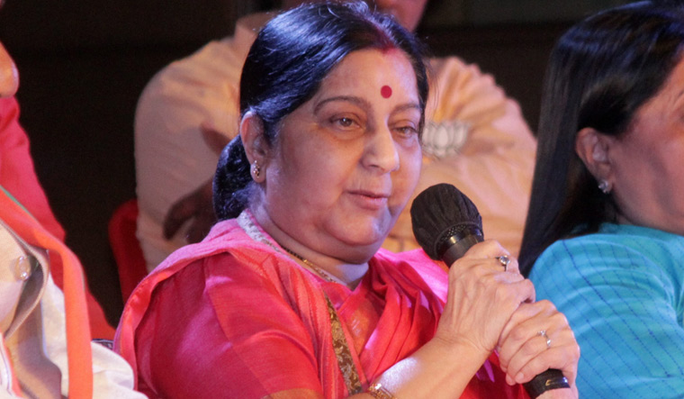 Sushma Swaraj explains why she prefixed 'chowkidar' to her name