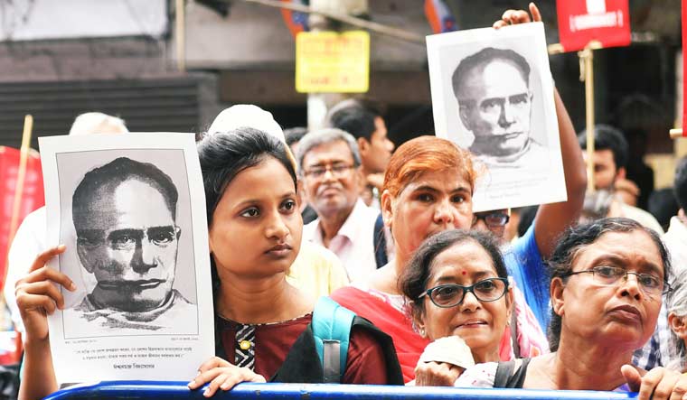 SUCI protest Kolkata Salil Bera