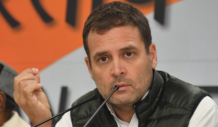 EC notice to Rahul for saying Modi government made law for tribals to be shot at