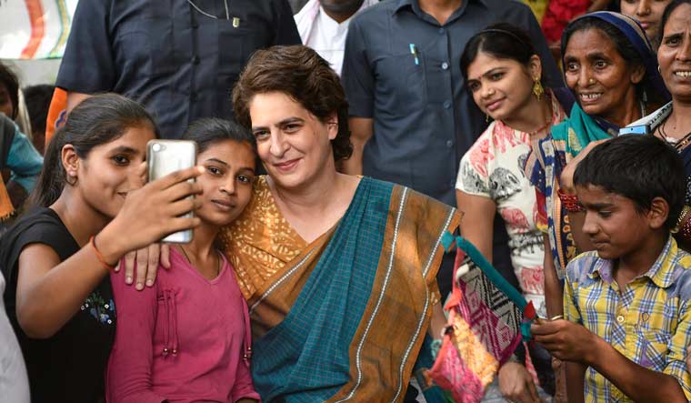 Notice to Priyanka Gandhi over use of children in election campaigning