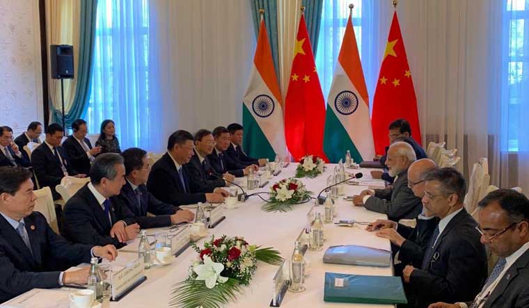 PM Modi meets Chinese President Xi in Bishkek