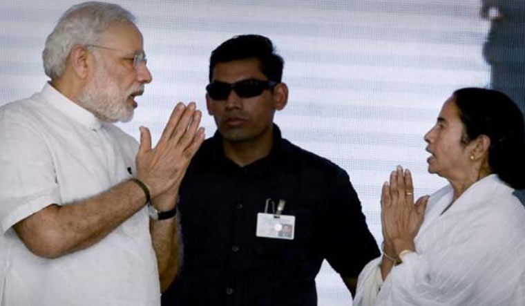 [File] Prime Minister Narendra Modi and West Bengal Chief Minister Mamata Banerjee | PTI