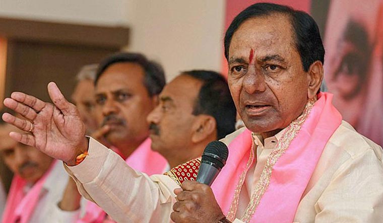 TRS president and Chief Minister K Chandrasekhar Rao