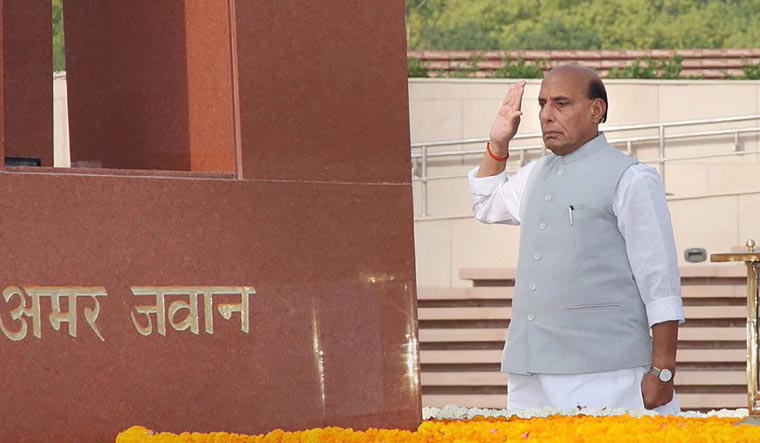 Rajnath War Memorial PTI