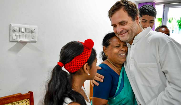 Rahul meets Kerala nurse who held him in her hands as a baby