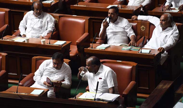 Kumaraswamy and the Congress had moved the Supreme Court on Friday, accusing the governor of interfering with the Assembly proceedings when the debate on the trust vote was underway | Bhanu Prakash Chandra