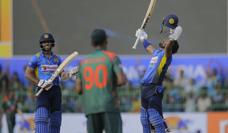 First ODI: Ton-up Perera Steers Sri Lanka To 314/8 Against Bangladesh ...