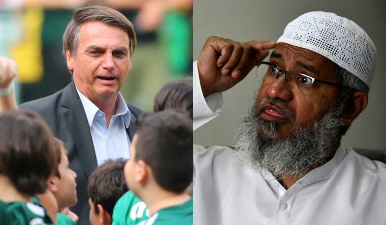 Brazilian President Jair Bolsonaro | AP, Zakir Naik |  Sanjay Ahlawat