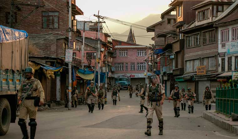 Srinagar security AFP