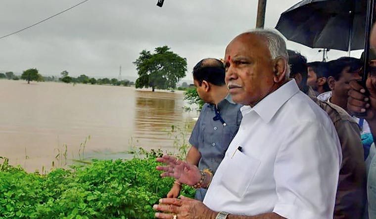 Yediyurappa announces Rs 5,000 per month compensation to flood victims
