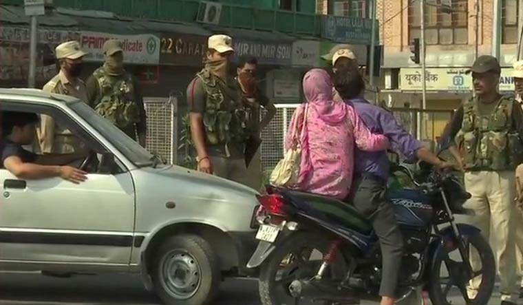 Srinagar security ANI