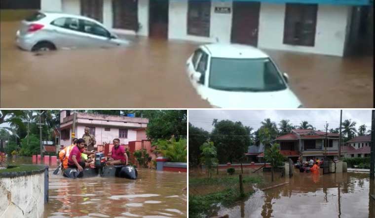 Monsoon has revived in Kerala after waning for a while and several parts of the state have been witnessing intense rains over the last few days | ANI Twitter