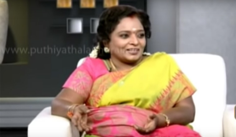 Tamilisai Soundararajan | TV grab