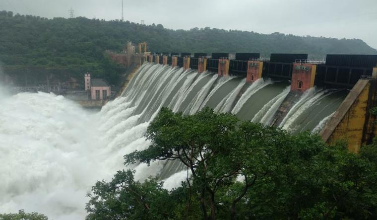 Gandhi Sagar Dam in Mandsaur district